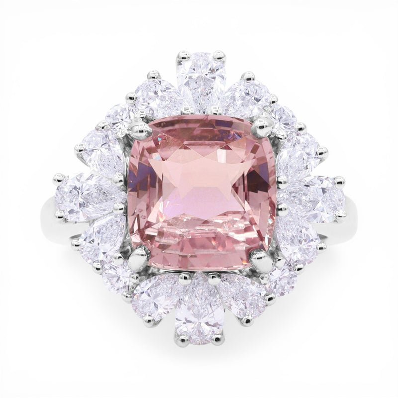 5.15ct Padparadscha Ring