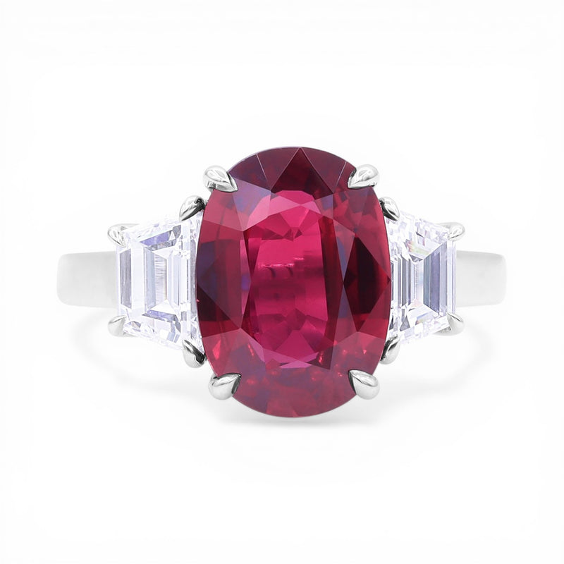 4.15ct Ruby Ring