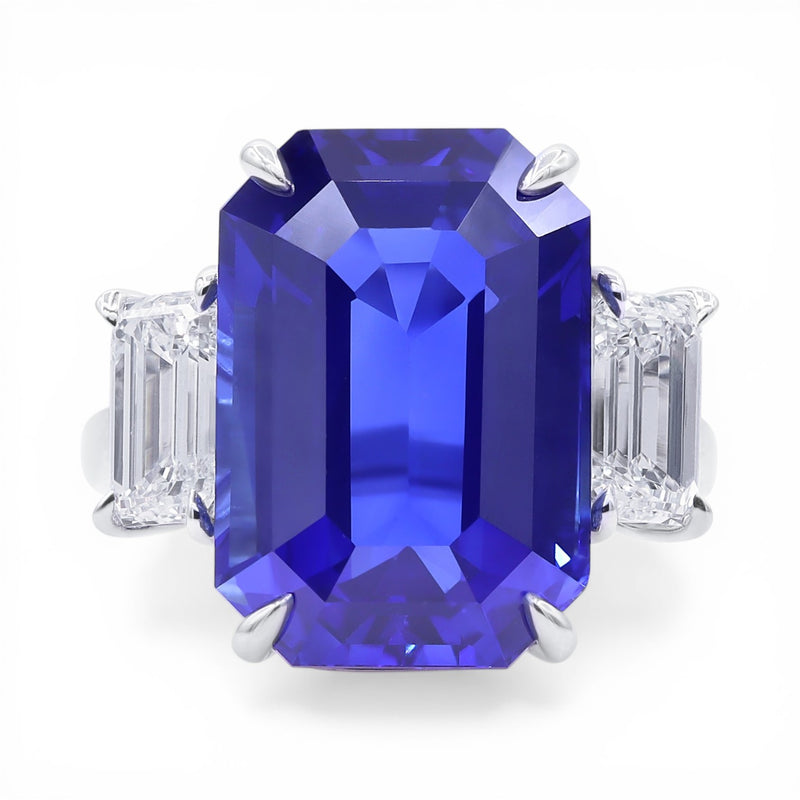 16.03ct Royal Blue Ceylon Sapphire Ring