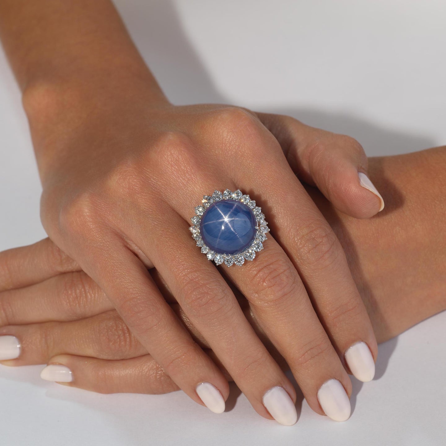 45.61ct Star Sapphire Ring