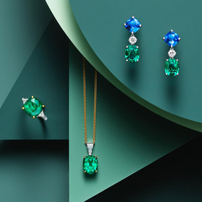 3.43ct Emerald Pendant