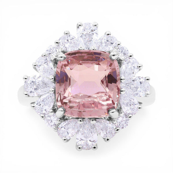 5.15ct Padparadscha Ring