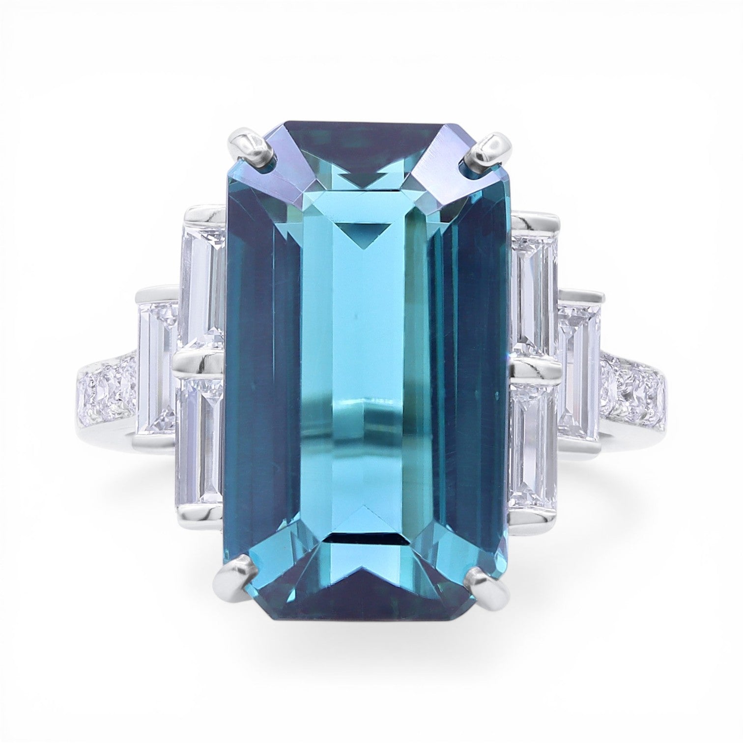 9.93ct Indicolite Ring