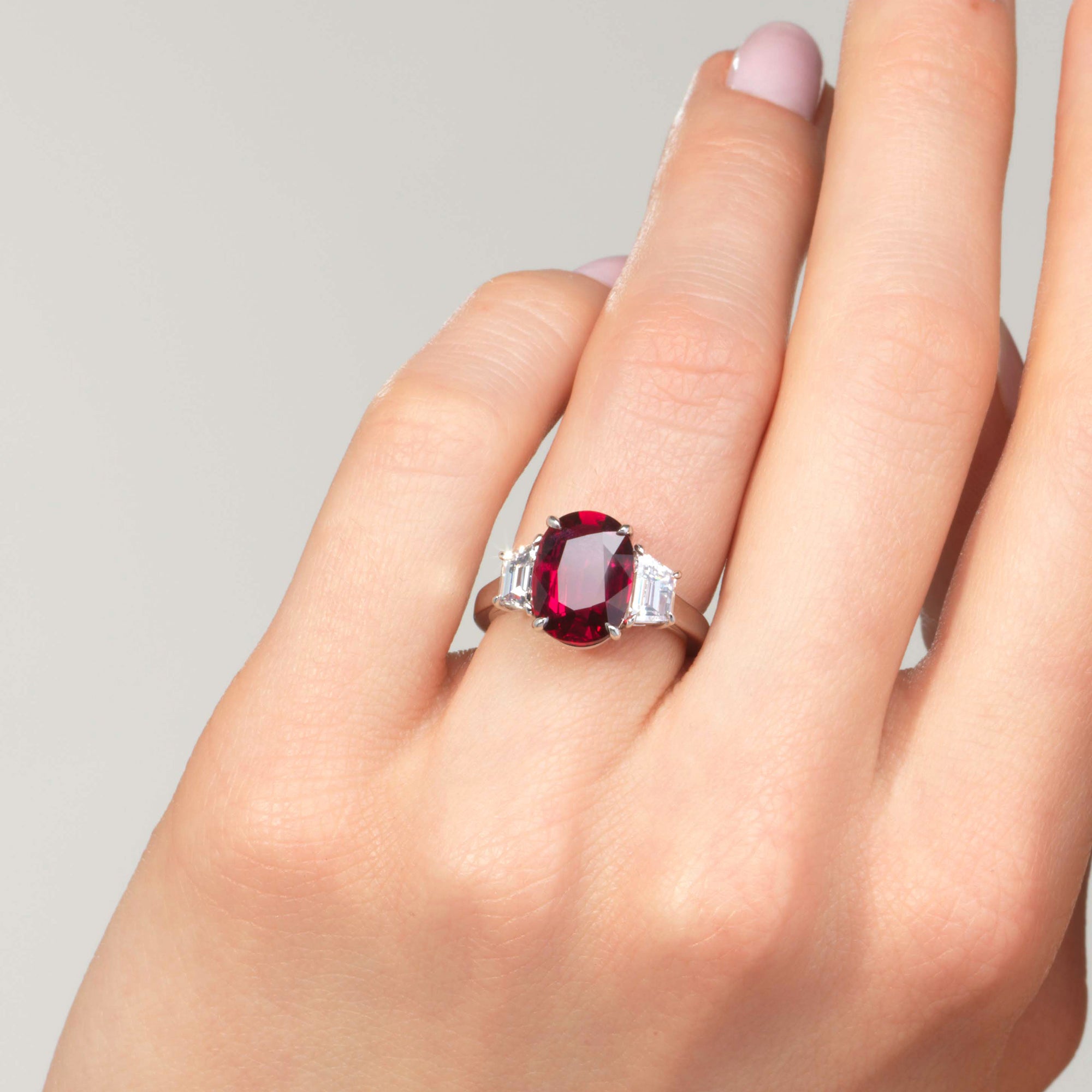 4.15ct Ruby Ring