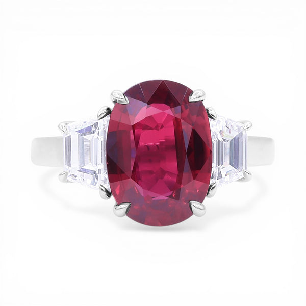 4.15ct Ruby Ring
