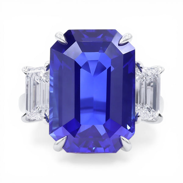16.03ct Royal Blue Ceylon Sapphire Ring