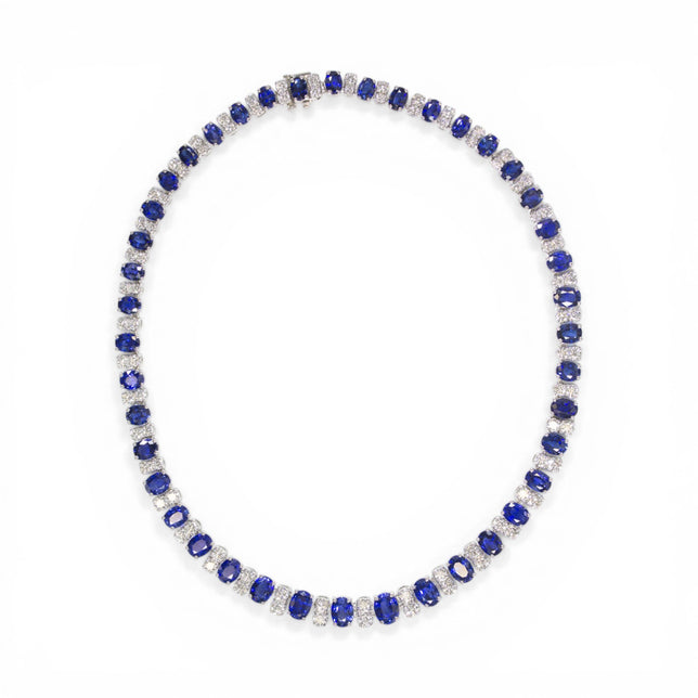61.92tcw Ceylon Sapphire Necklace