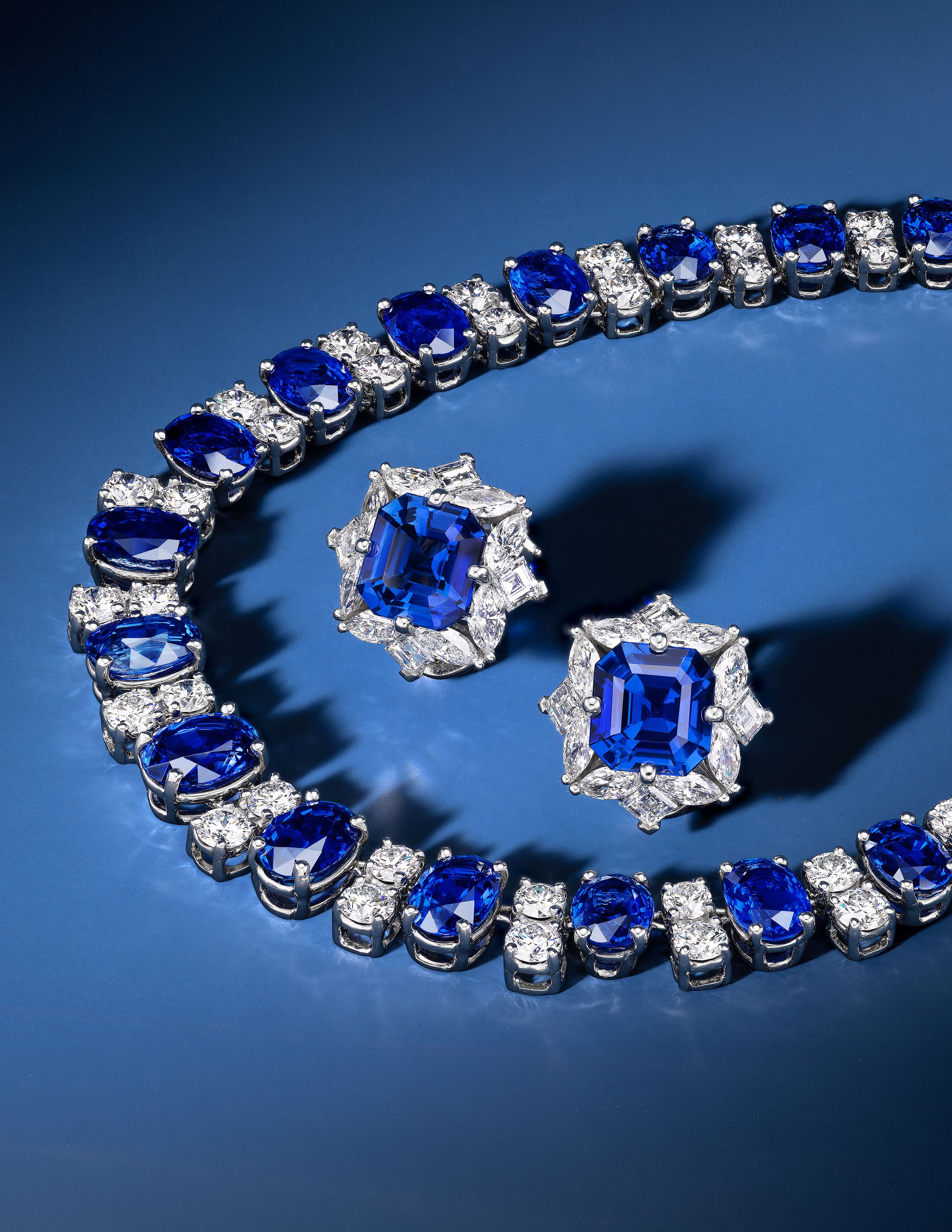 61.92tcw Ceylon Sapphire Necklace