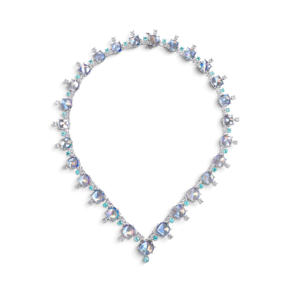 101.93ct Sugarloaf Moonstone Necklace