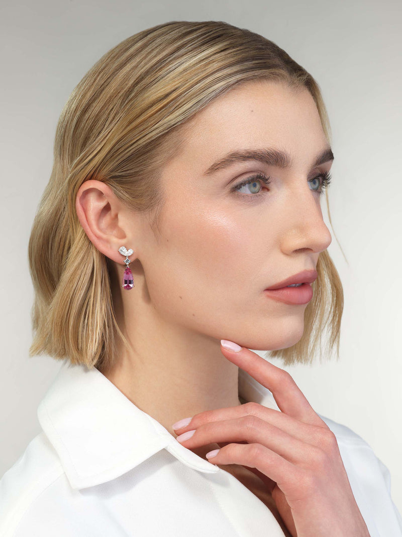 9.01tcw Spinel Earrings