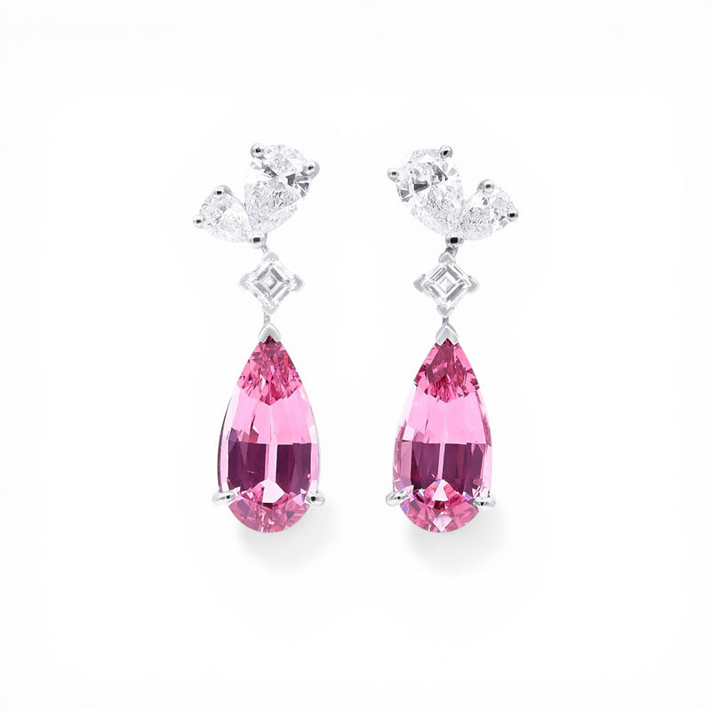 9.01tcw Spinel Earrings