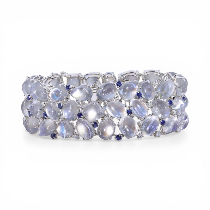 131.48tcw Moonstone Bracelet