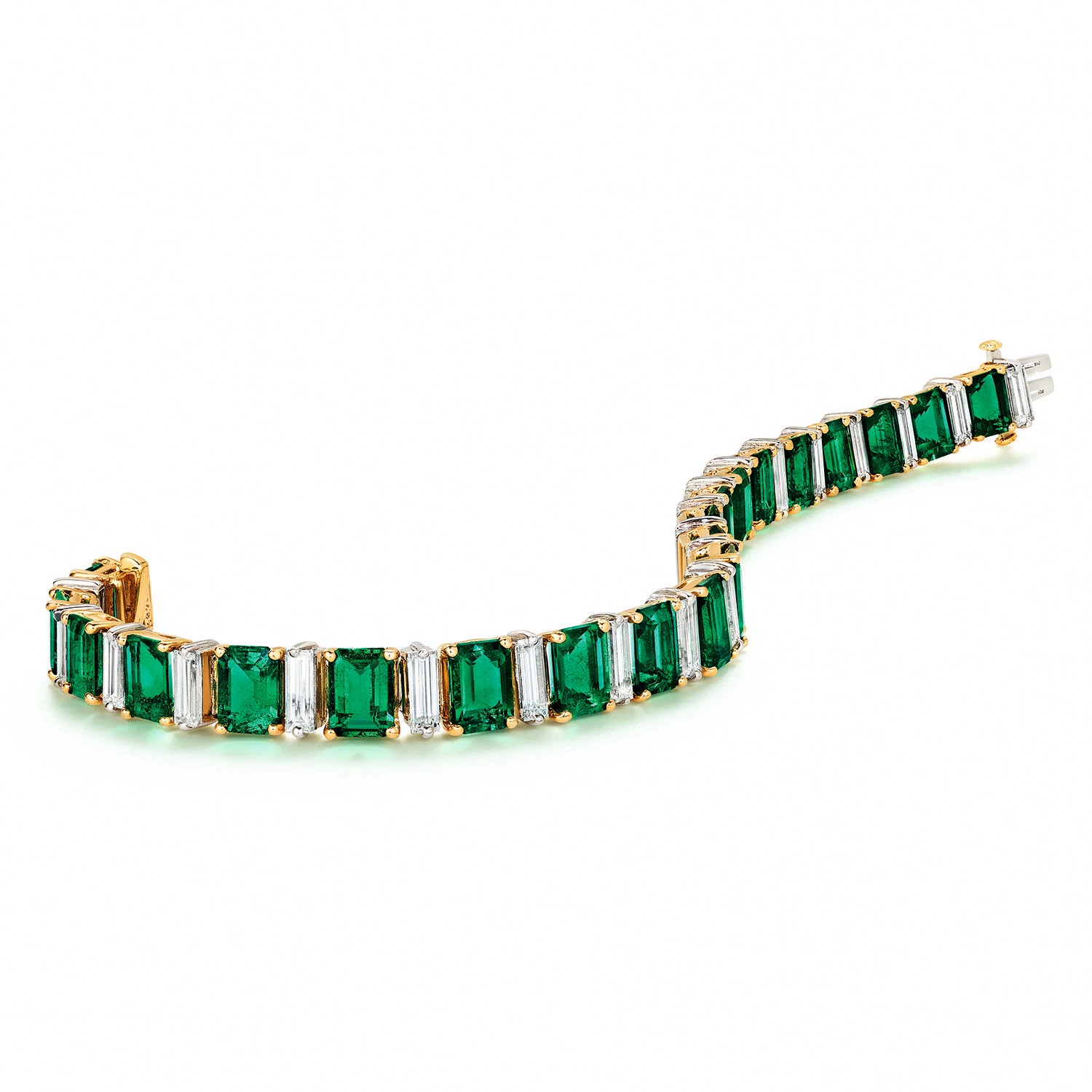 19.50tcw Emerald Bracelet