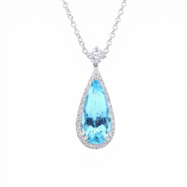 4.12ct Paraiba Pendant