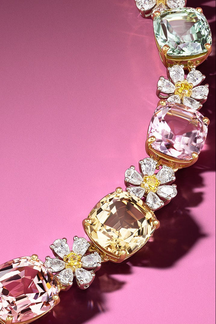 111.61tcw Multi-Colored Tourmaline Necklace